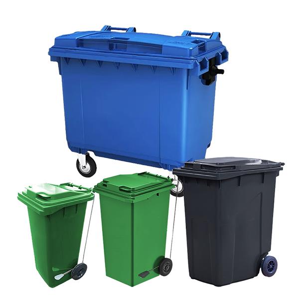 Пластиковые мусорные контейнеры — практичность и универсальность решения