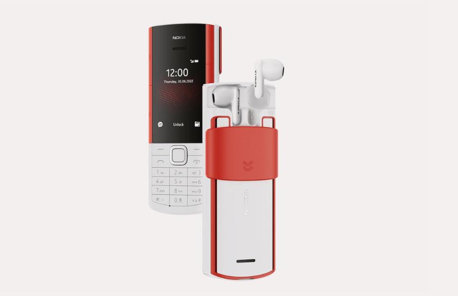 Nokia представила ретро-модель телефона с беспроводными наушниками