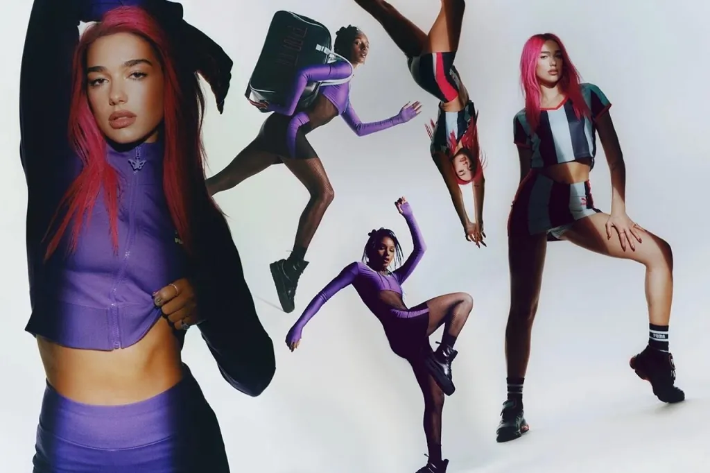 Дуа Липа и Puma посвятили новую коллекцию рейв-культуре