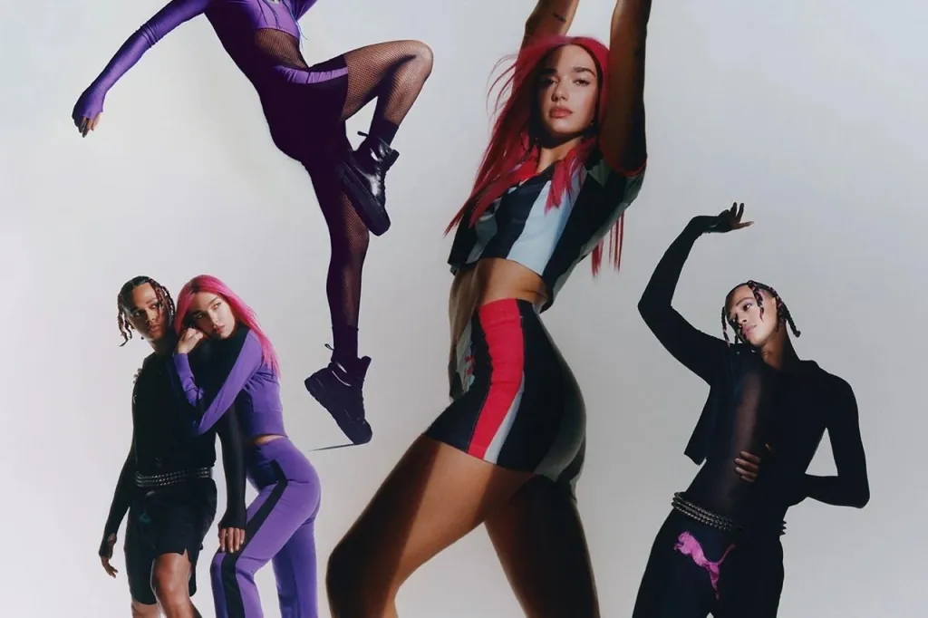 Дуа Липа и Puma посвятили новую коллекцию рейв-культуре