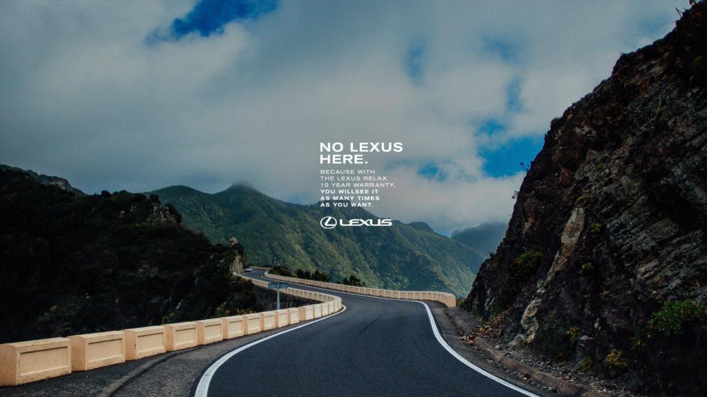 Lexus убрал из рекламы автомобили