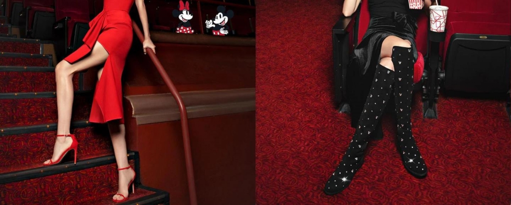 Disney создал коллекцию обуви, вдохновленную образами Микки и Минни Мауса