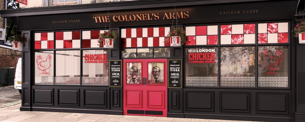 KFC открыл пивной паб в Лондоне