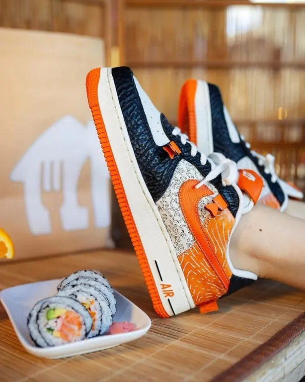 Кроссовки Nike вдохновили суши Кроссовки Nike вдохновили суши