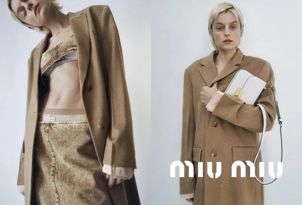 Кендалл Дженнер снялась в весенней кампании Miu Miu