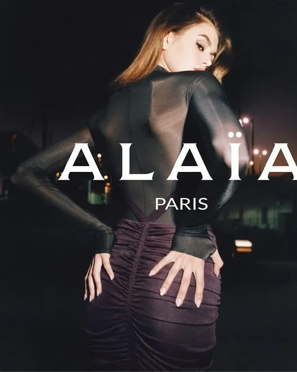 Кайя Гербер снялась в весенней кампании Alaïa