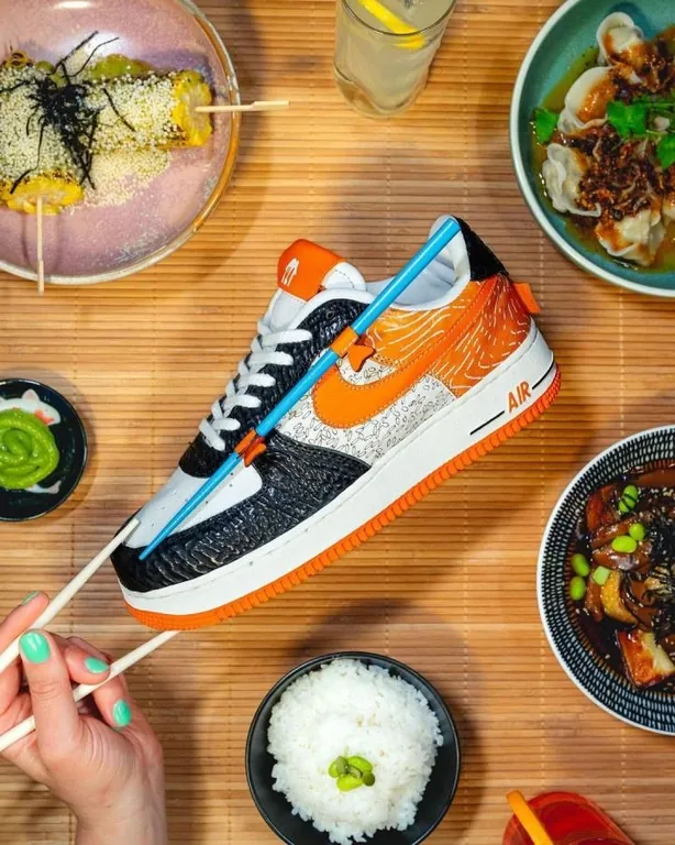 Кроссовки Nike вдохновили суши Кроссовки Nike вдохновили суши