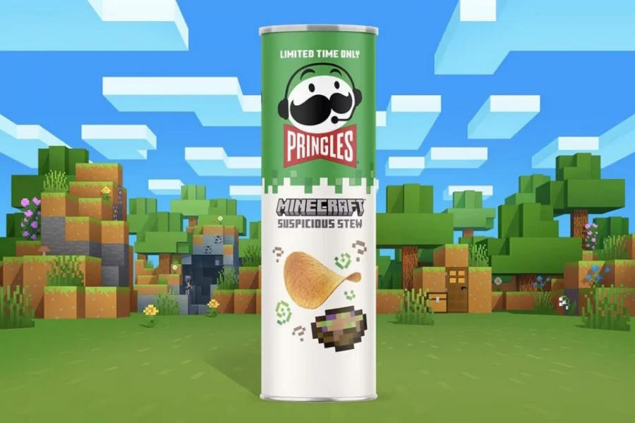 Pringles выпустила чипсы со вкусом «подозрительного рагу» из Minecraft