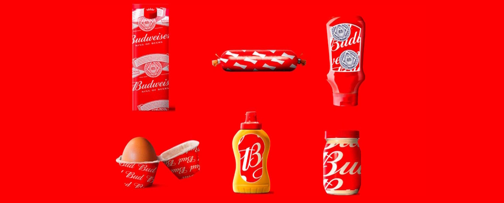 Budweiser создал крохотные продукты для холодильника