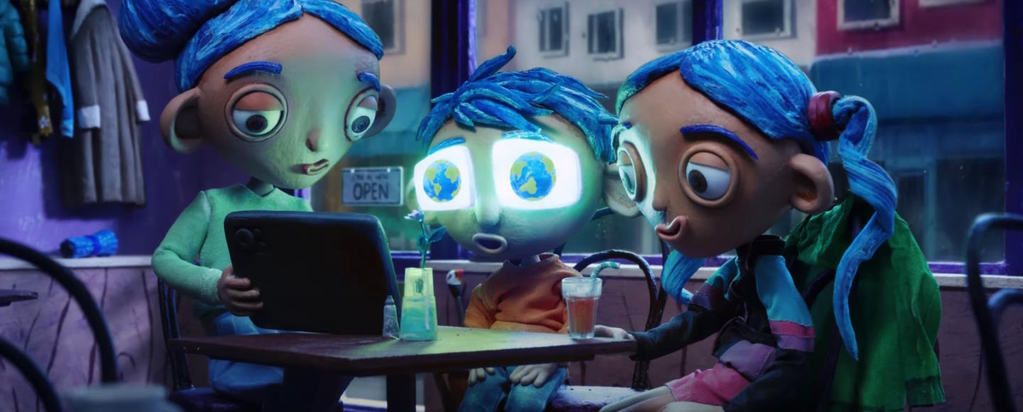 Анимационный ролик борется со страхом родителей перед квадратными глазами у детей