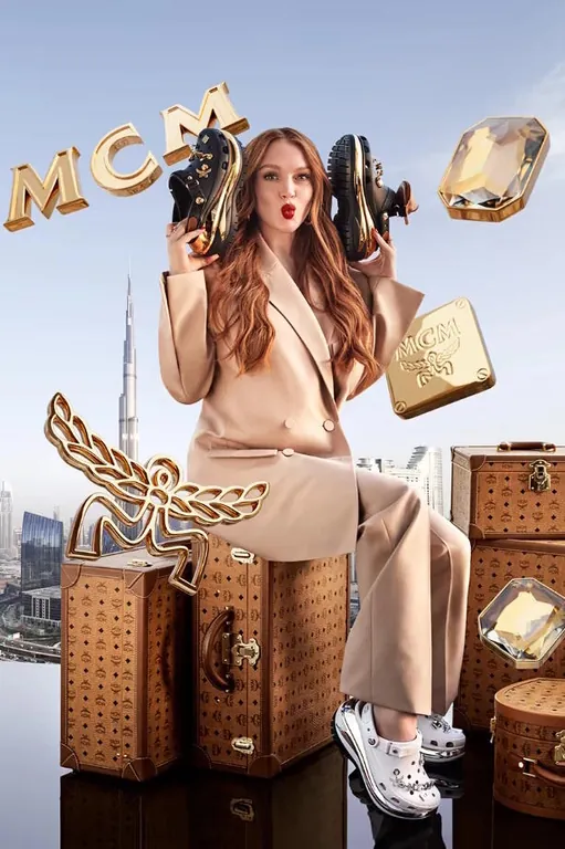 Линдси Лохан стала лицом коллаборации Crocs и MCM