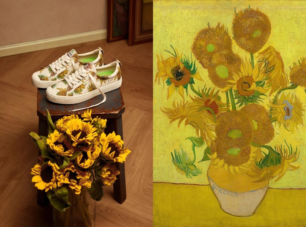 Музей Ван Гога создал кеды, вдохновленные картинами Ван Гога