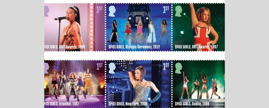 Королевская почта Великобритании выпустит марки в честь 30-летия группы Spice Girls