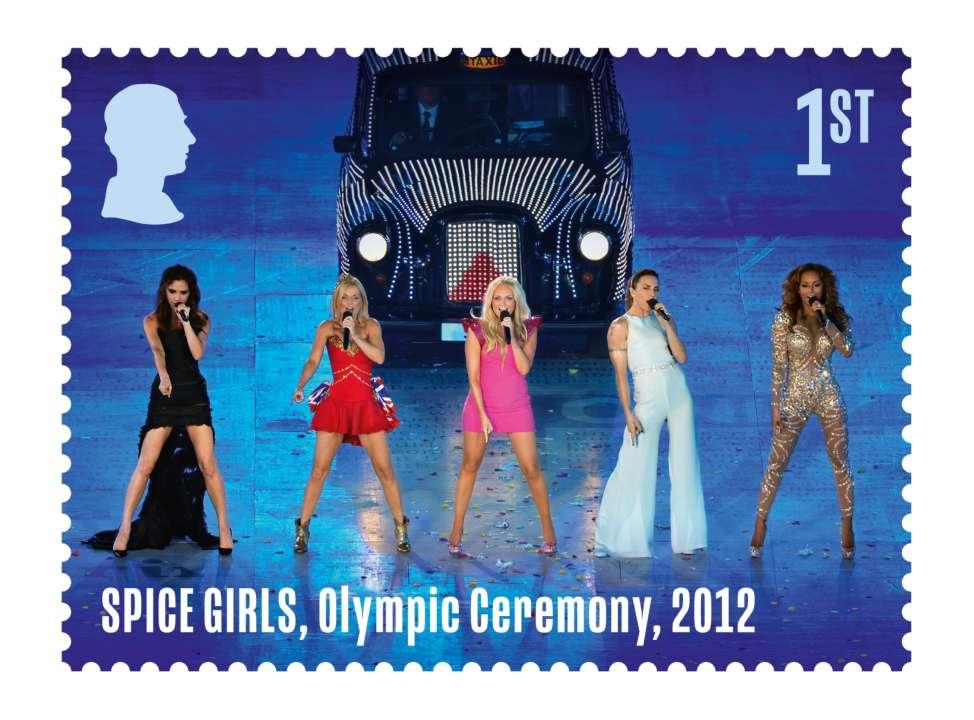 Королевская почта Великобритании выпустит марки в честь 30-летия группы Spice Girls