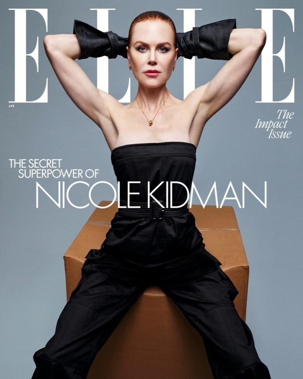 Николь Кидман снялась для обложки Elle