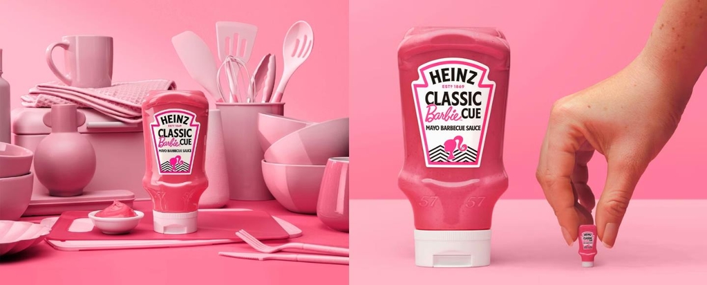 Heinz создал розовый соус, вдохновленный барбикором