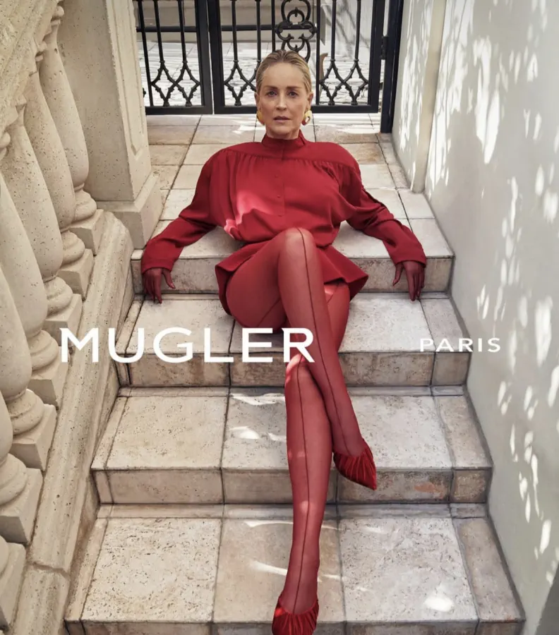 Шэрон Стоун и Mugler: архивная коллекция Re/Edit как мост между эпохами Шэрон Стоун и Mugler: архивная коллекция Re/Edit как мост между эпохами